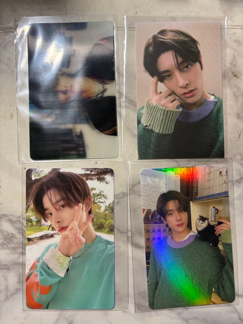 enhypen ジェイク トレカ 4枚セット - メルカリ