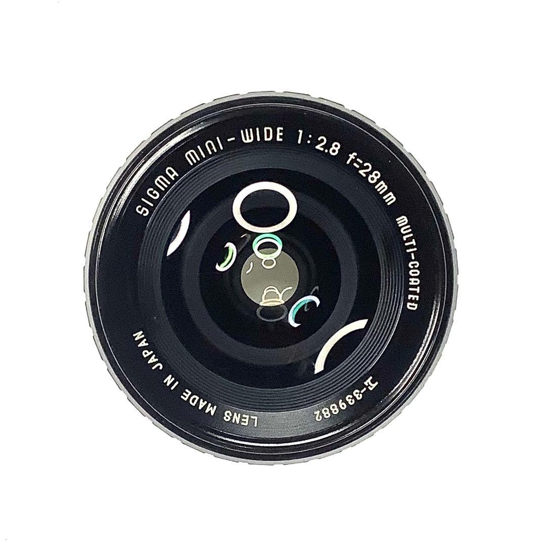 アサヒペンタックス SV／SIGMA mini-WIDE 28mm f2.8 - メルカリ