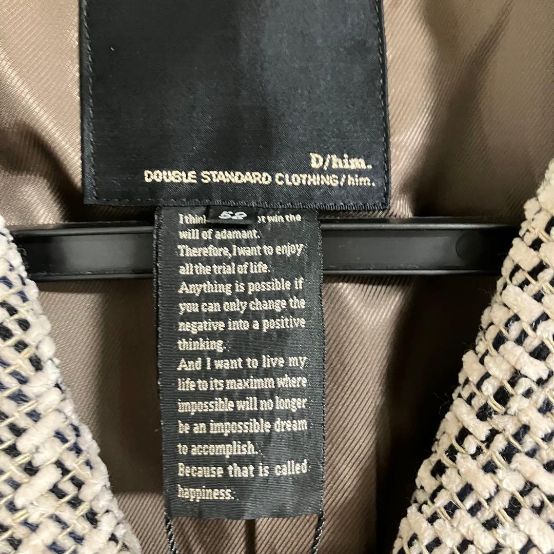 未使用 D/him ディーヒム ダブスタ モッズコート 52 LL