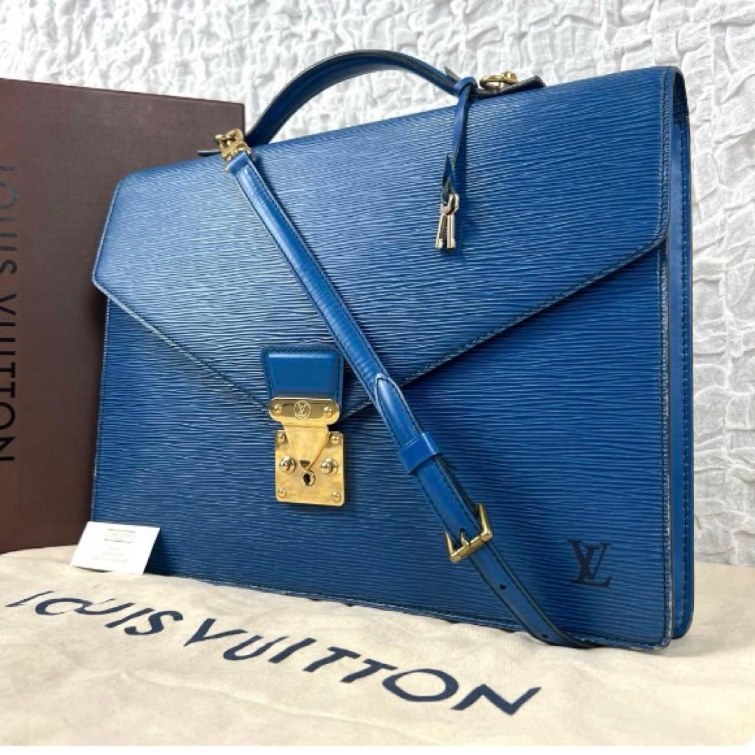 ま*ん様 【定価21万】正規品 ルイヴィトン 2way ビジネスバッグ ポルトド 限界値下げ祭】 ルイヴィトン LOUIS VUITTON ポルトドキュマンジュール