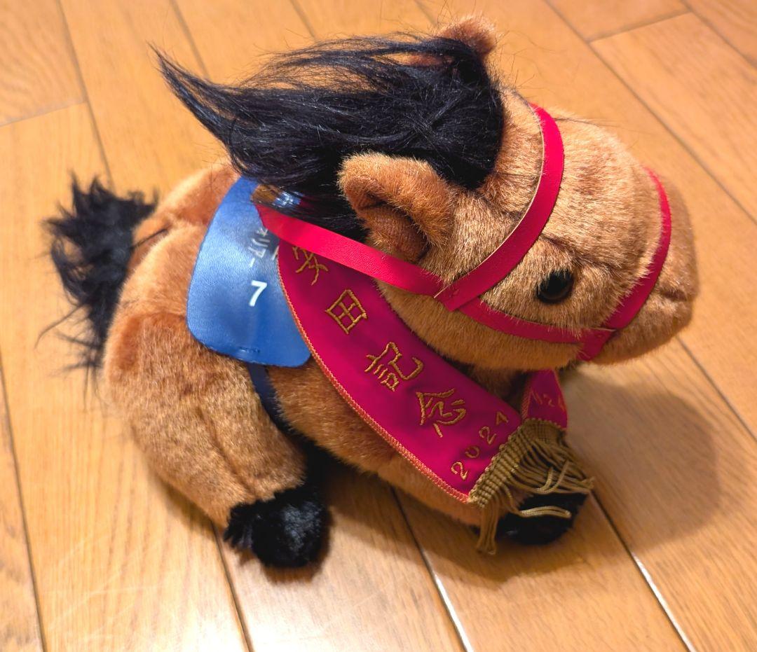 [美品] ロマンチックウォリアー　安田記念ぬいぐるみ〜香港公式ぬいぐるみ〜 美品] ロマンチックウォリアー 安田記念ぬいぐるみ〜香港公式