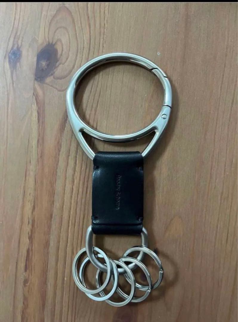Hender Scheme エンダースキーマ　キーフック　カラビナ　ブラック Hender Scheme (エンダースキーマ) key hook / キーフック