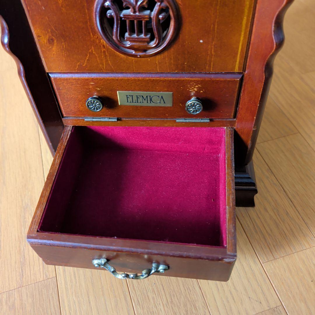 ELEMIKA 電子クラシックオルゴール付き ジュエリーボックス