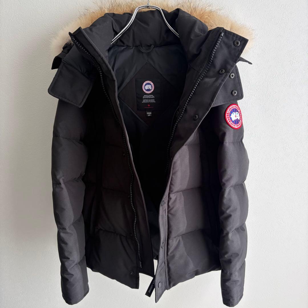 未使用級✨最終モデル】カナダグース ウィンダムパーカ 3way 黒