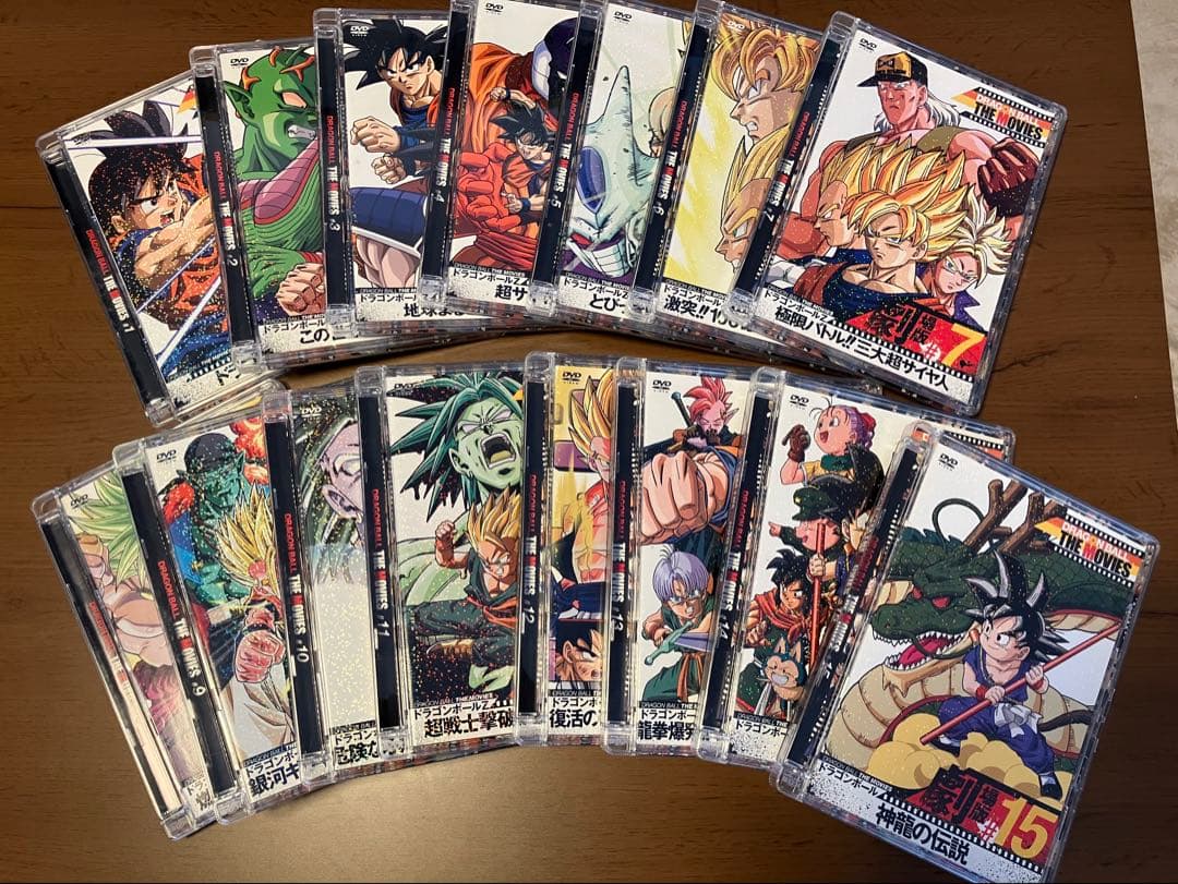 劇場版ドラゴンボール DVD 1〜15 セット - メルカリ