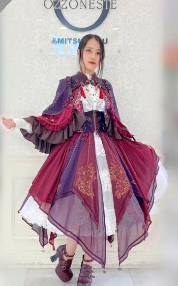 OZZ ONESTE オッズオン ケープ ミニマント 蝶舞秋園 試着のみ - メルカリ