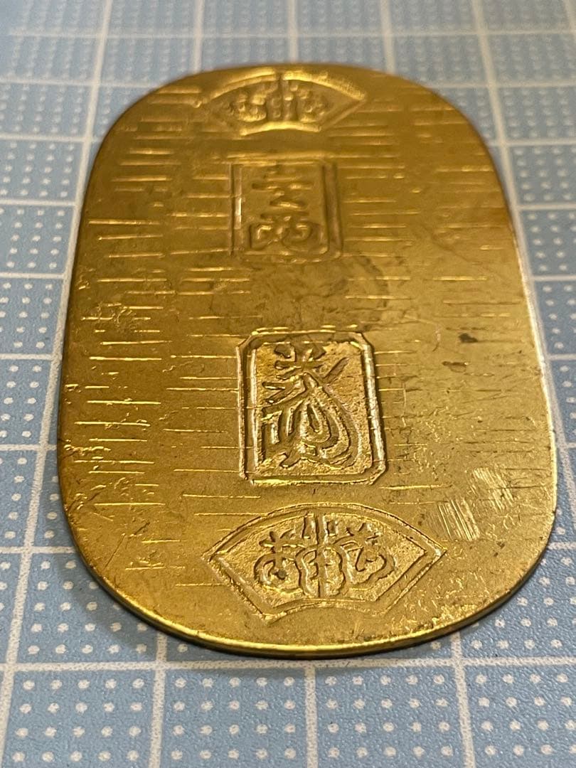9*E様 小判 レプリカ 【m1277 骨董 レトロ 参考銭 見本 金属】 - メルカリ