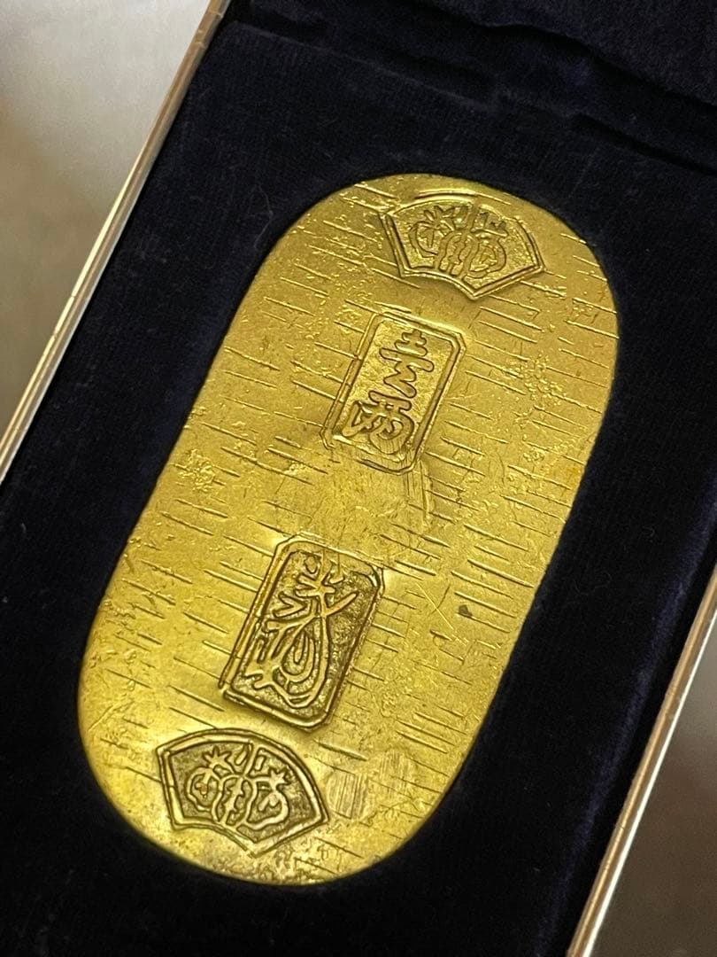 9*E様 小判 レプリカ 【m1277 骨董 レトロ 参考銭 見本 金属】 - メルカリ