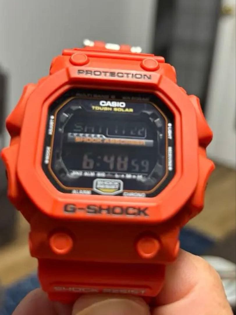 デカG/G-SHOCK/GXW-56/電波/ソーラー/レスキューオレンジ/限定 Casio G-Shock Orange King Multiband 6 | Shopping In Japan