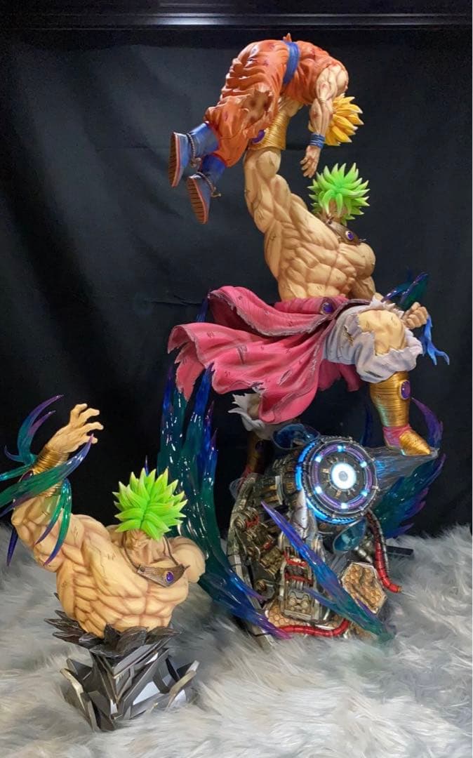 ドラゴンボール 孫悟空 ブロリー フィギュア ガレージキット 孫悟空 ブロリー ドラゴンボール フィギュア PVC製品 ガレージキットの