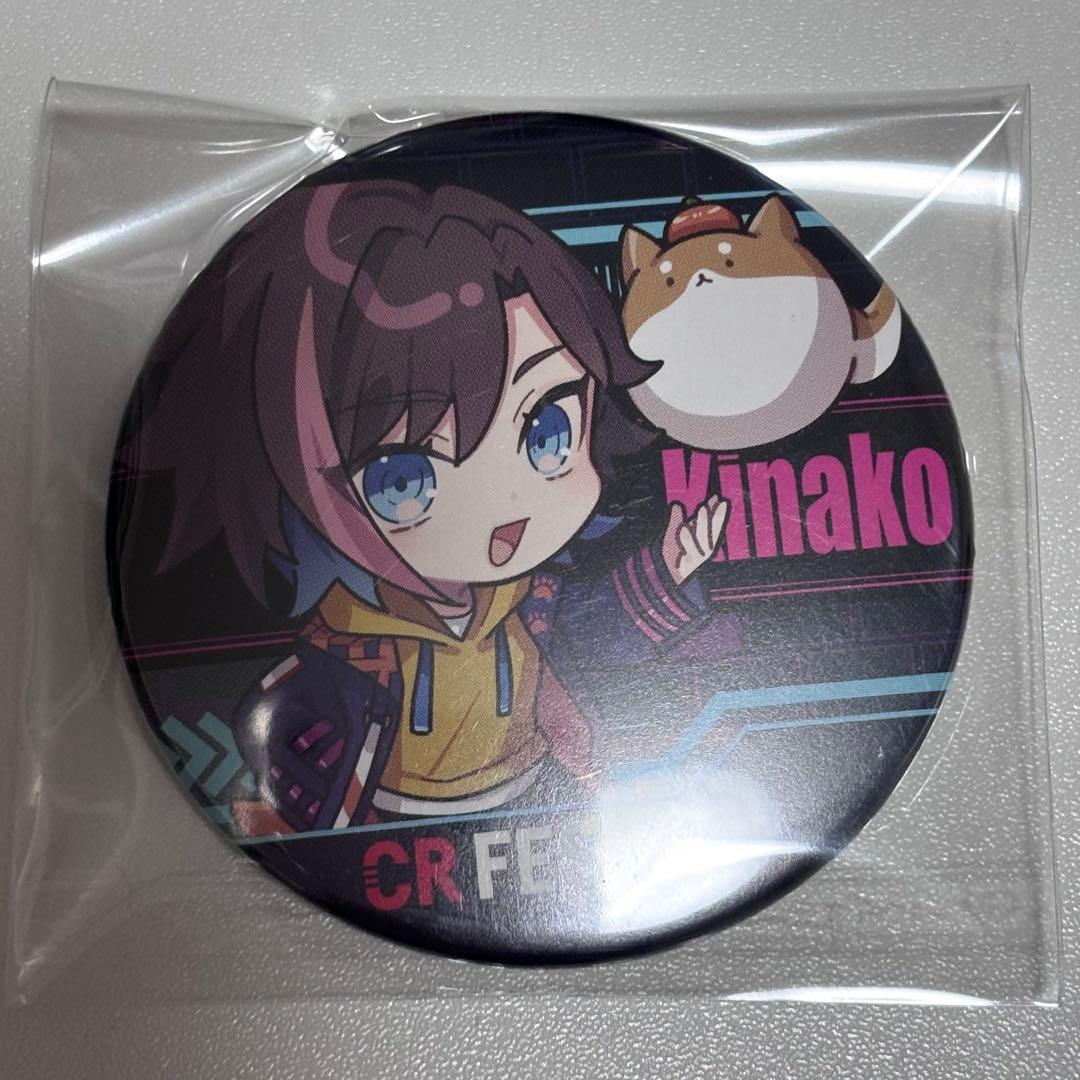 CrazyRaccoonきなこ kinako CRフェス2023 缶バッジ - メルカリ
