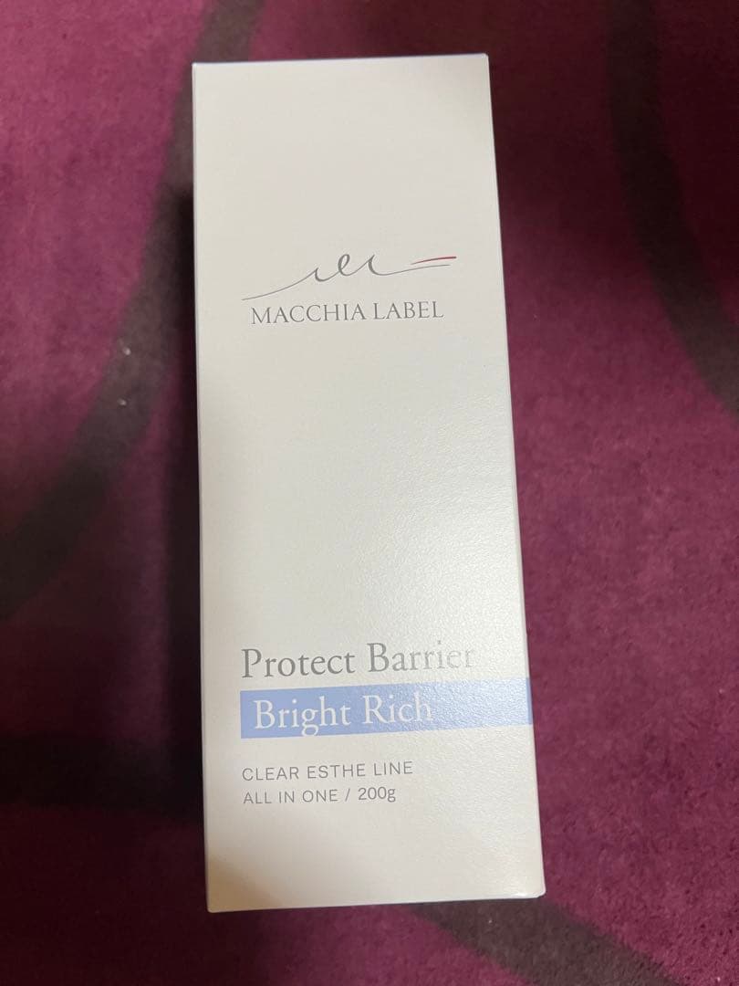 約半年分！マキアレイベル　バリアリッチ200g(定価¥14,000) 公式]オールインワン（しっとり） プロテクトバリアリッチc（200g