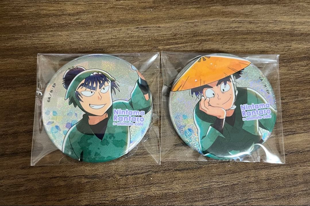 忍たま乱太郎 梅雨の日 缶バッジ 食満留三郎 潮江文次郎 - メルカリ