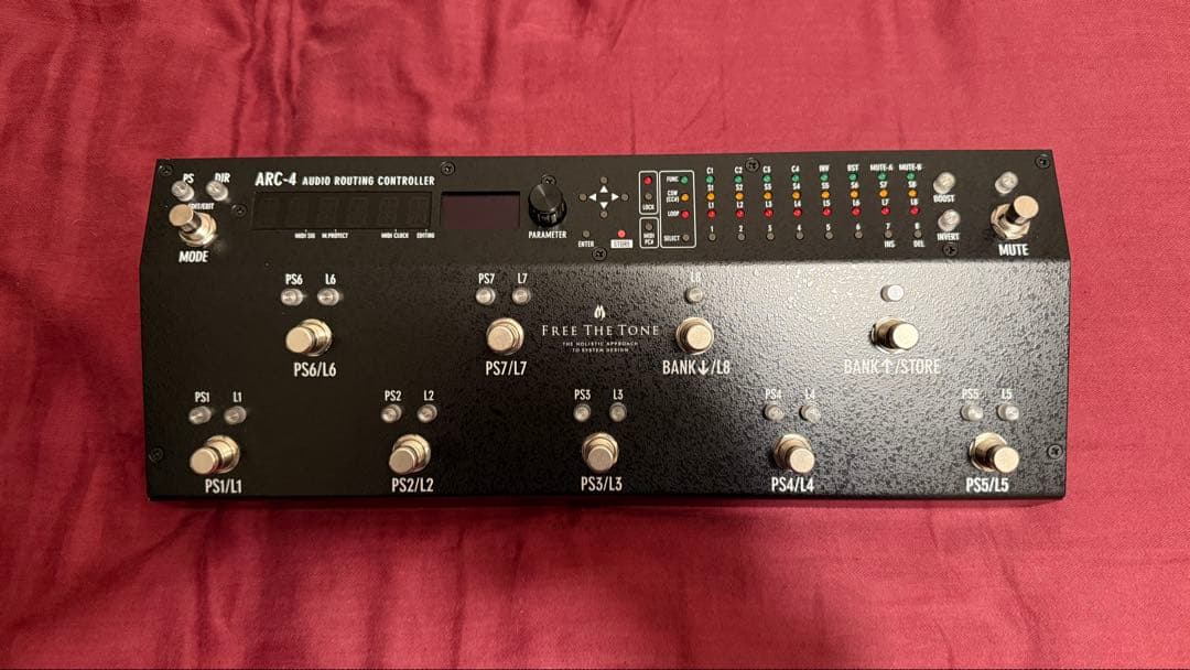 ARC-4 FREE THE TONE スイッチャー Audio Routing Controller ARC-4のページ｜FREE THE TONE -フリーザトーン