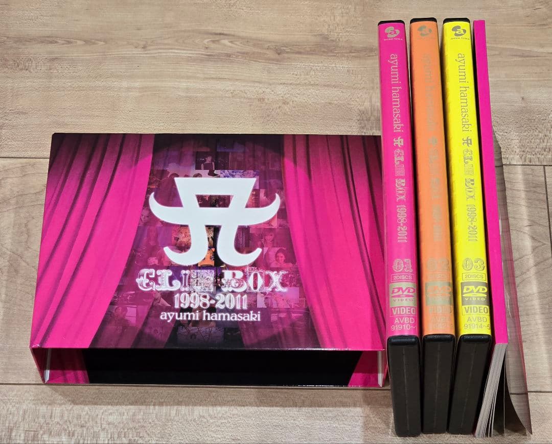 ayumi hamasaki CLIP BOX 1998-2011 DVD6枚 - メルカリ