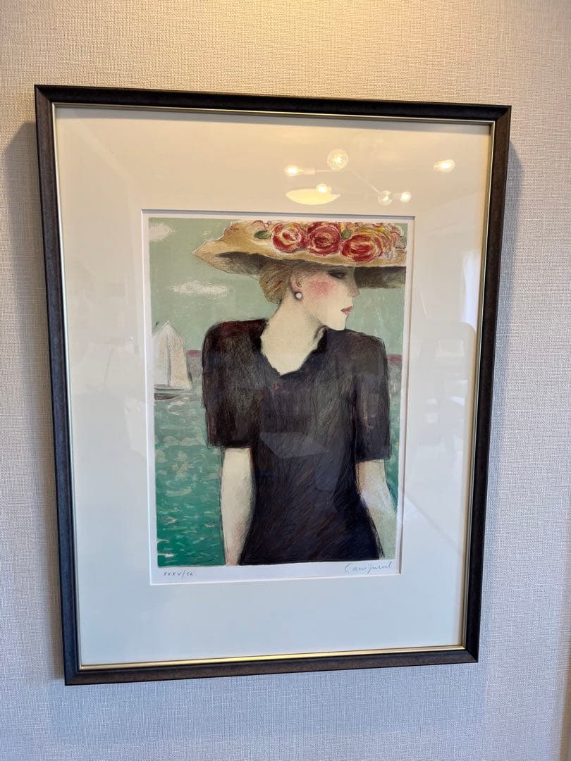 カシニョール 7月 絵画 リトグラフ - メルカリ