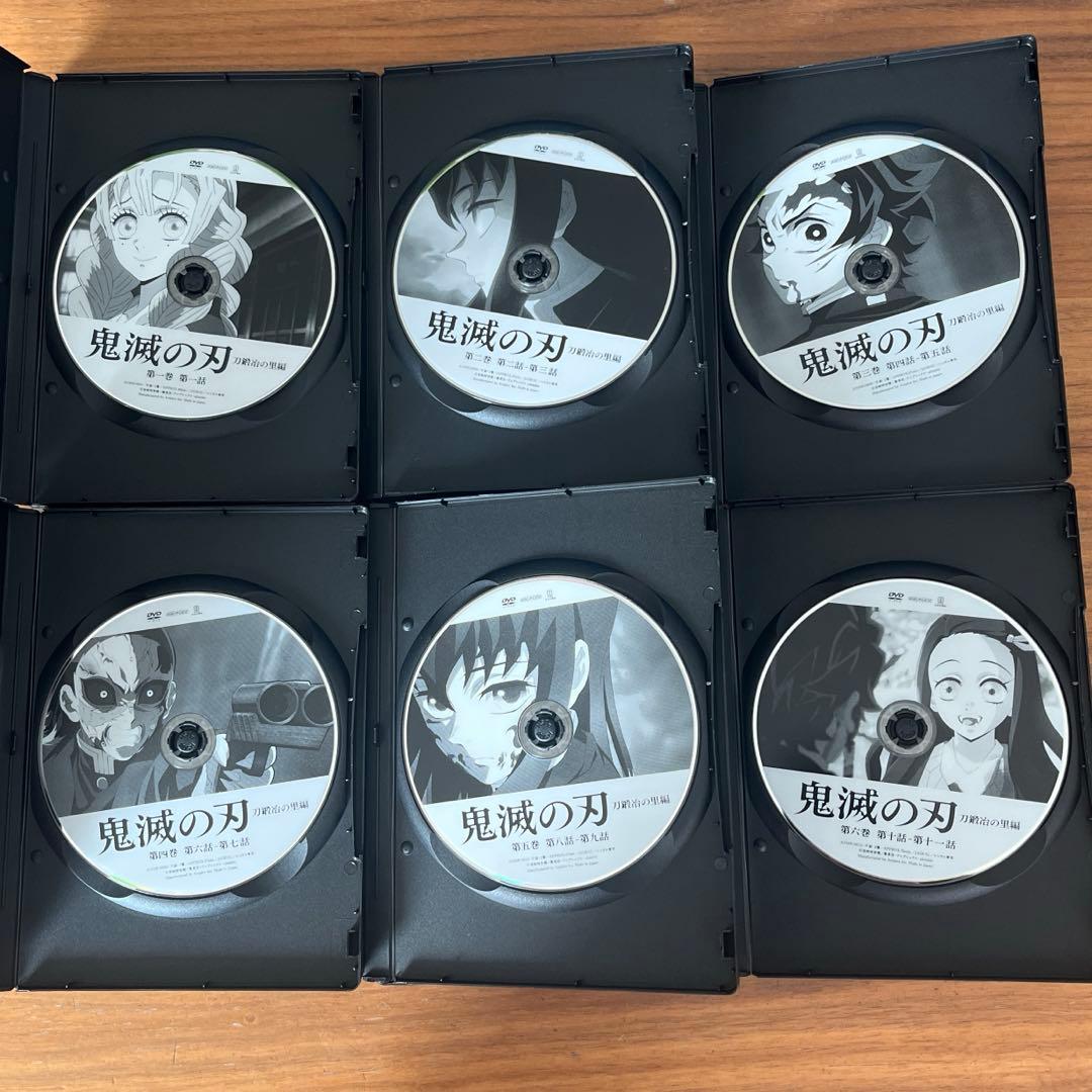 鬼滅の刃 刀鍛冶の里編 DVD 全6巻 全巻セット 新品ケース付き - メルカリ
