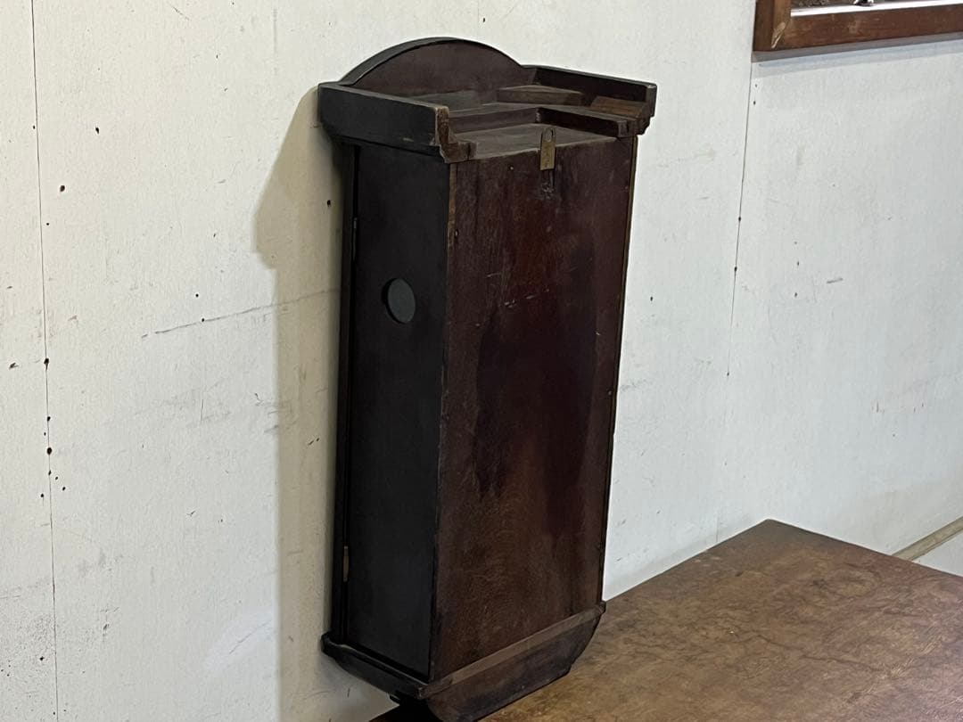 希少」昭和レトロ Meijiゼンマイ時計 オキュパイドジャパン 掛時計 古時計