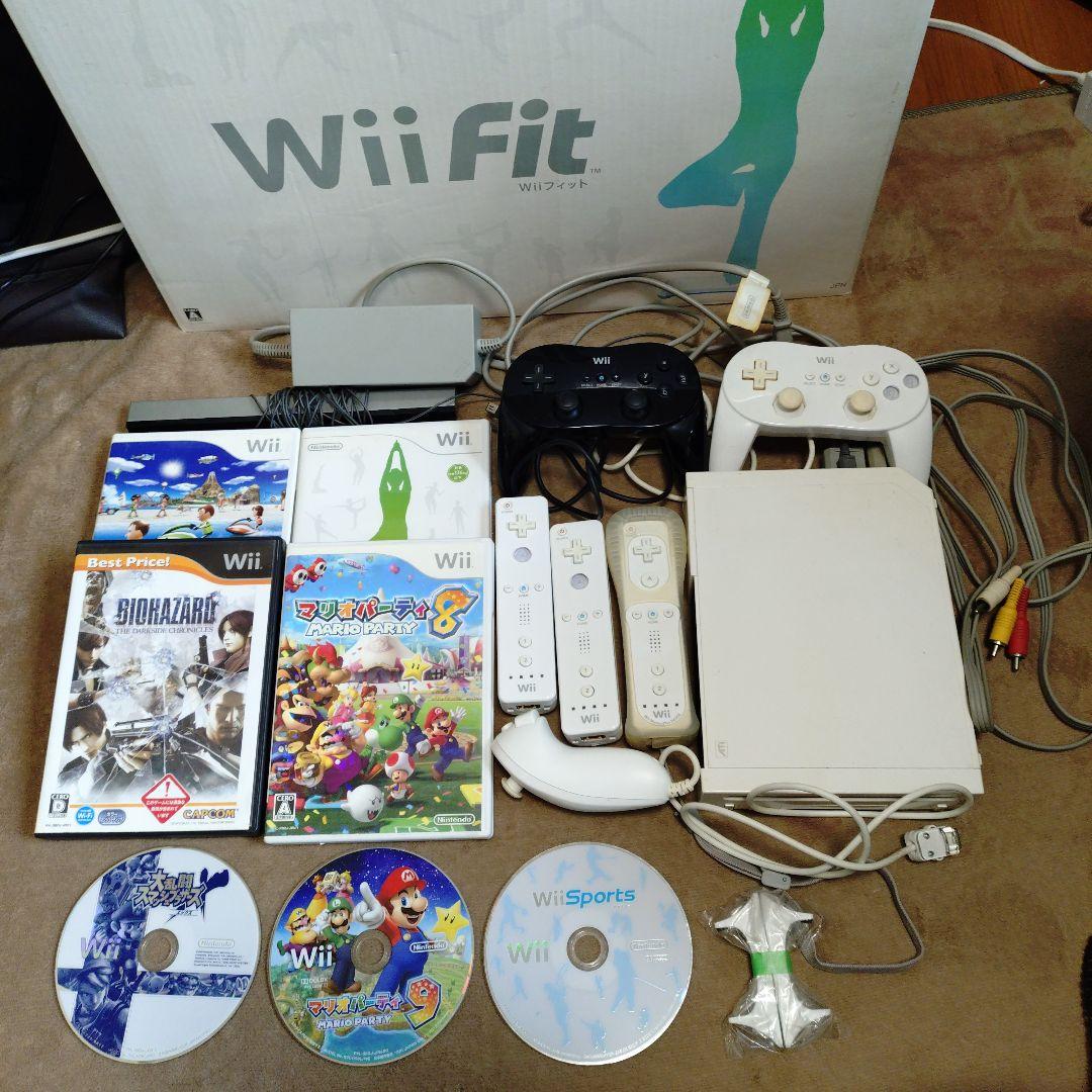 Wii本体ソフトセット - メルカリ