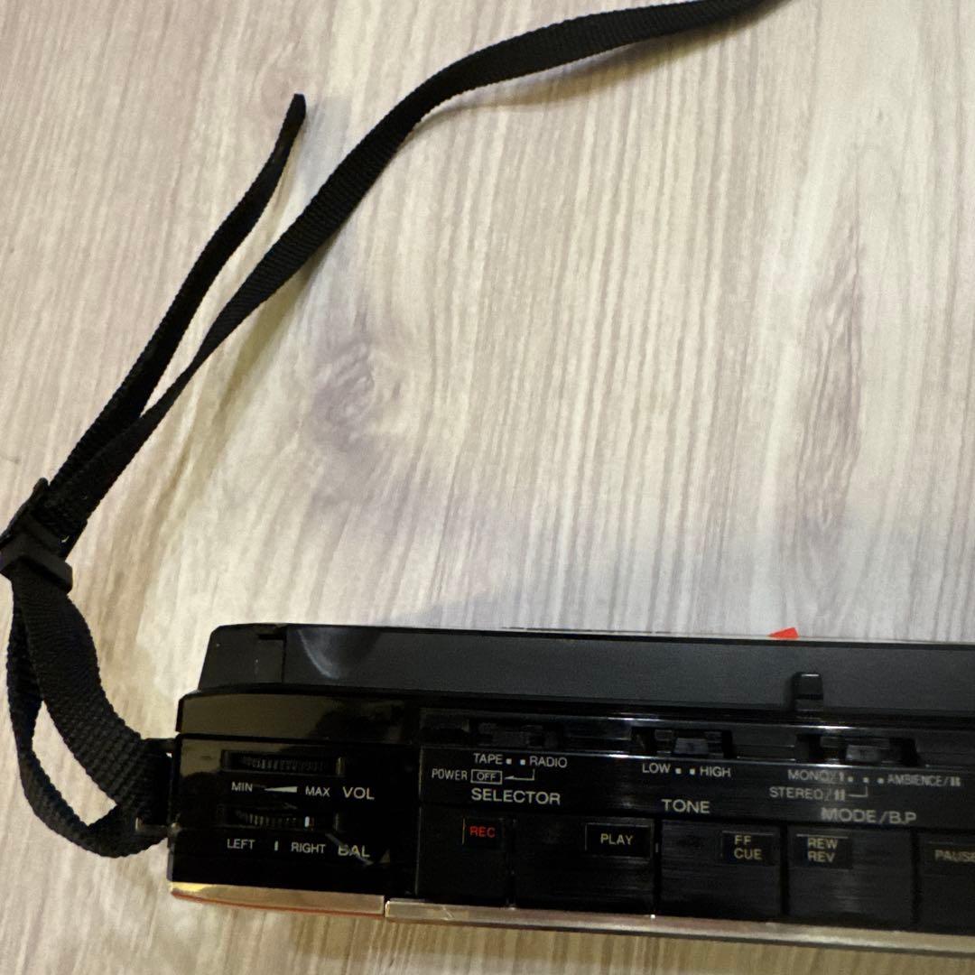 ナショナル National RX-F40 ラジカセ 通電ok F40