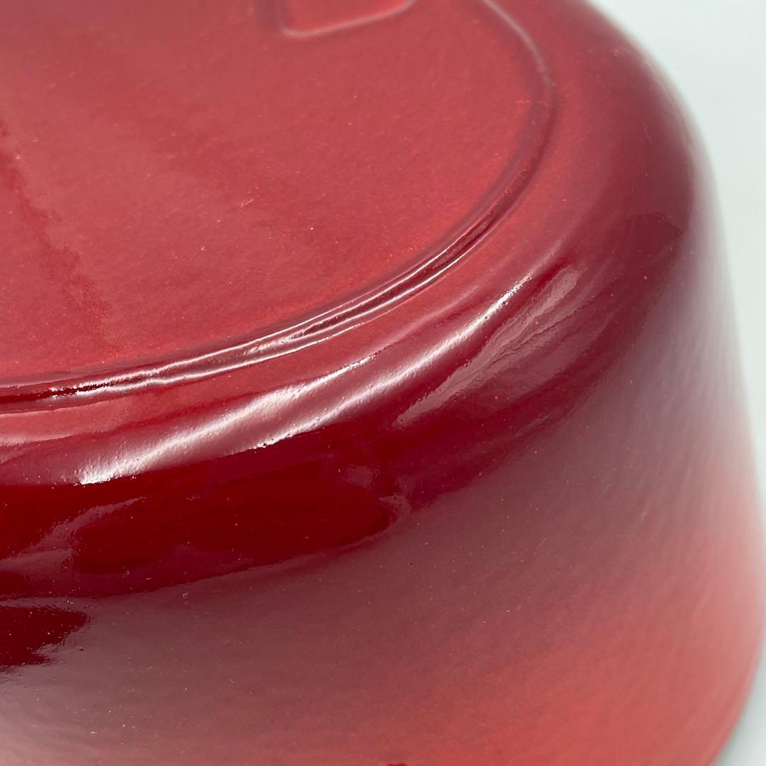 専用　ル・クルーゼ ココット・ダムール ハート型鍋 2.0L チェリーレッド