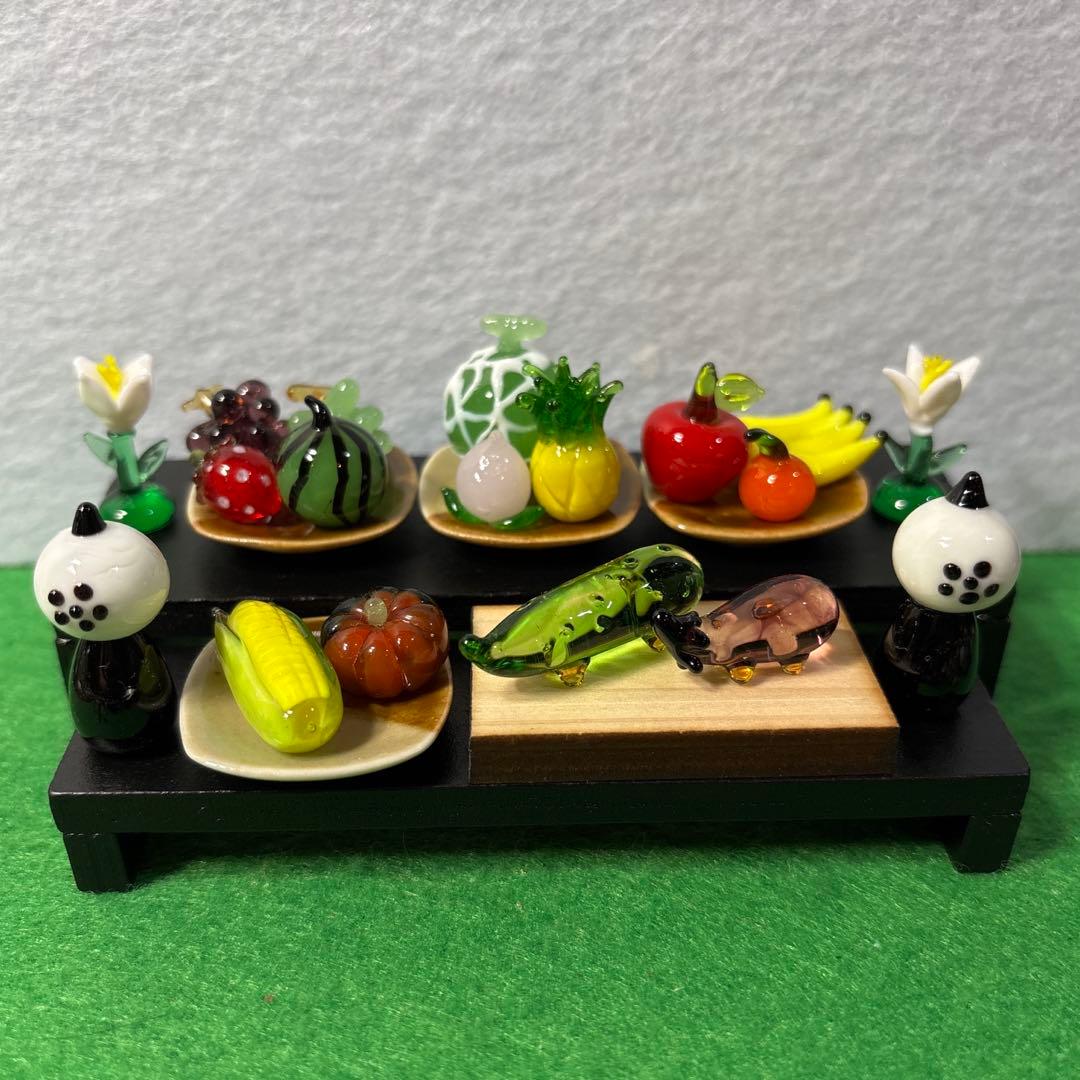 こはく　ガラス細工　ミニチュア うんちゃん ガラス細工 ミニチュア ミニチュアガラス細工｜可愛い動物