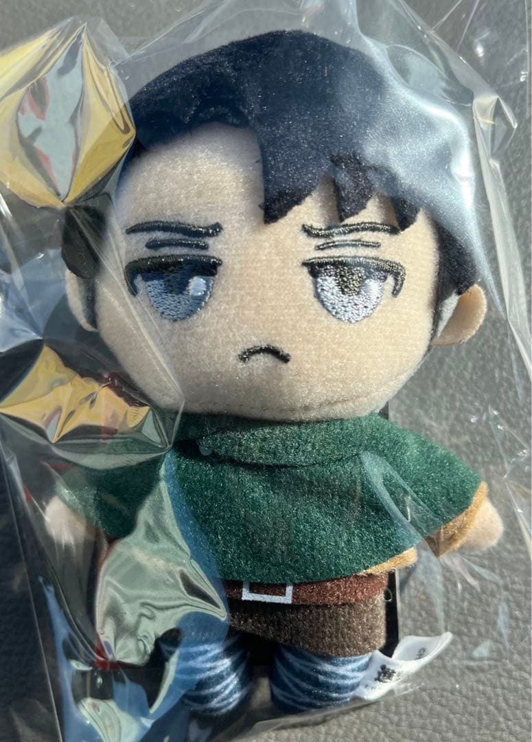 進撃の巨人 劇場版 映画 完結編 リヴァイ ぬいぐるみ キーホルダー