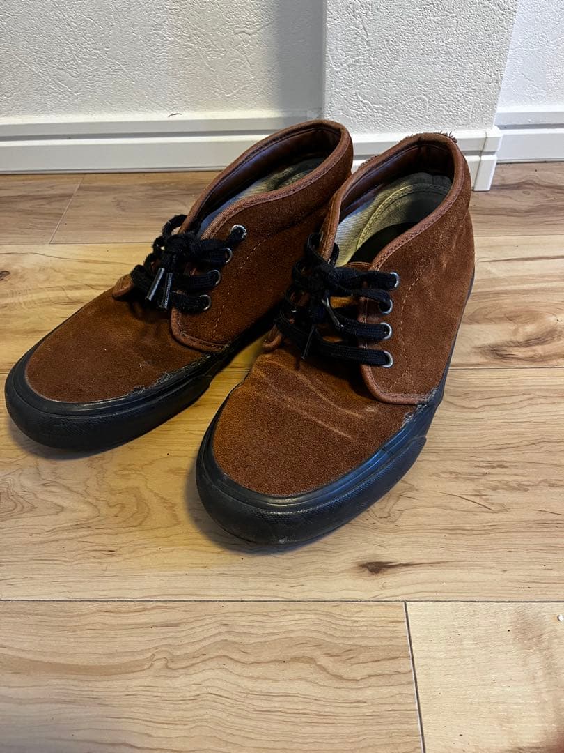 vans chukka pro 50周年 チャッカ スエード ブラウン - メルカリ