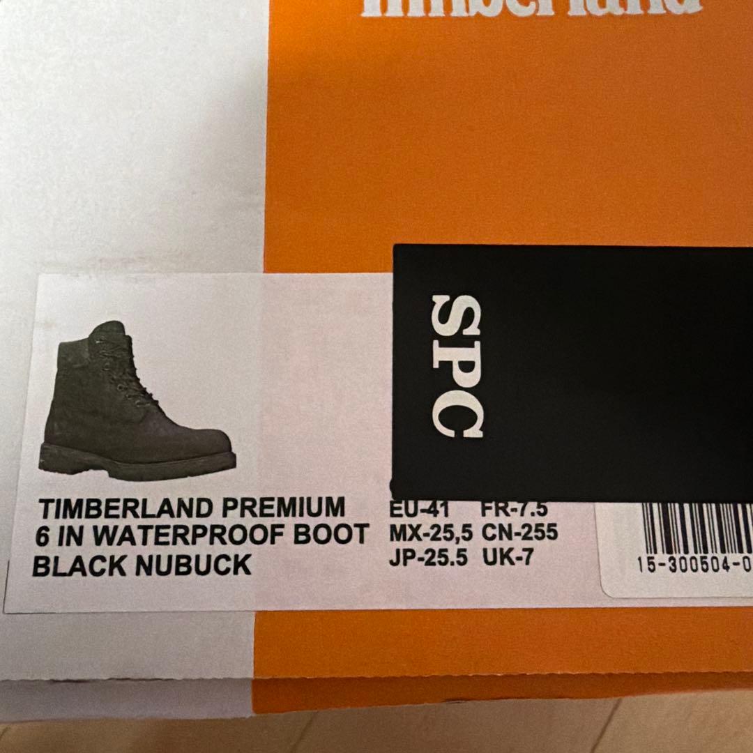 Timberland 6インチ プレミアム ウォータープルーフ 25.5cm