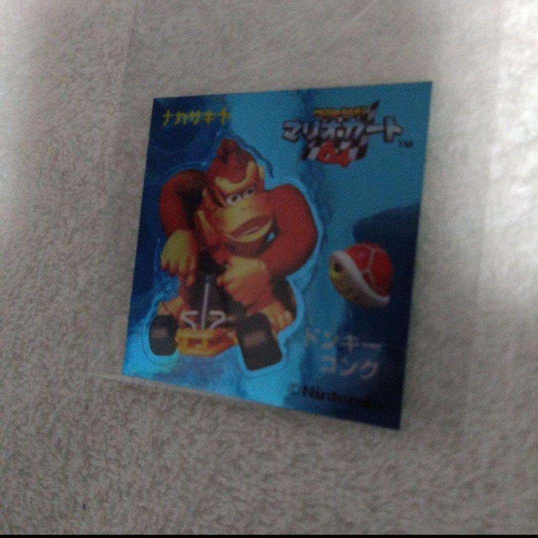 ドンキーコング ステッカー スーパーマリオカート 初期品 限定品