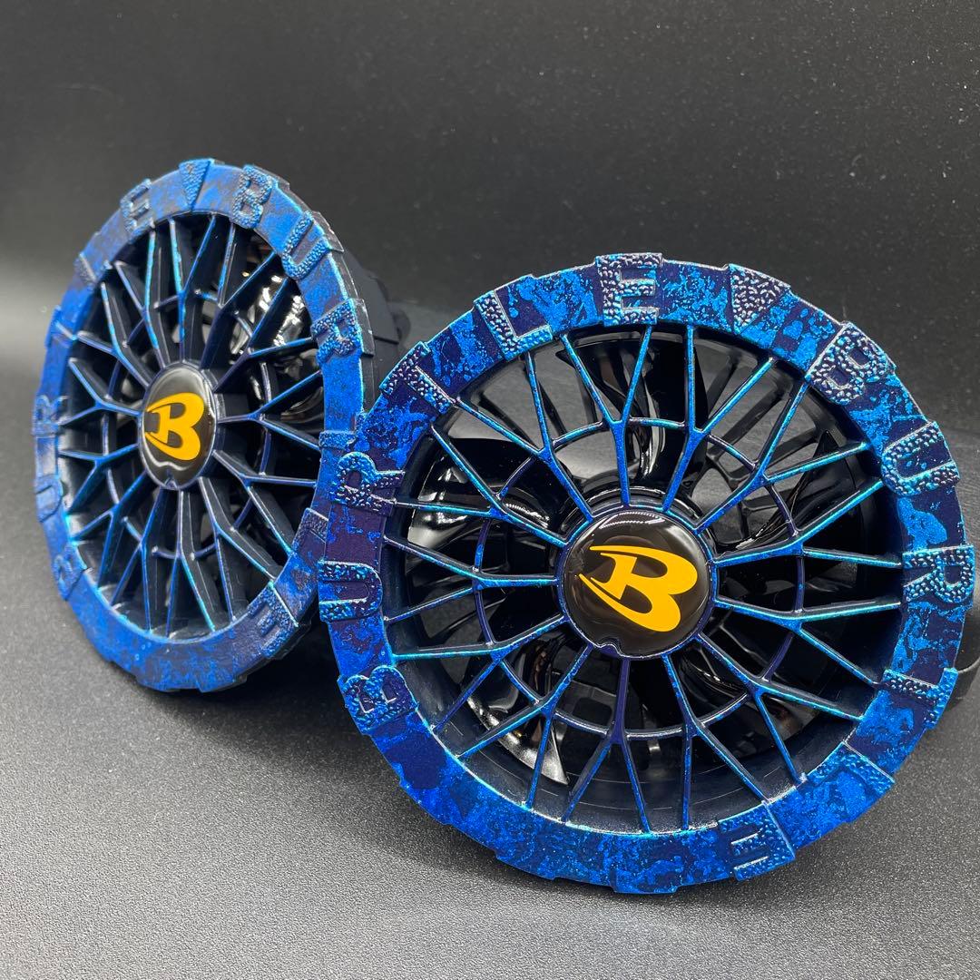 【現品かぎり】⑧バートル BURTLE AC09-1 ファンカスタムペイント BURTLE（バートル） AIRCRAFT AC09-1 ブラック ファンユニット単品