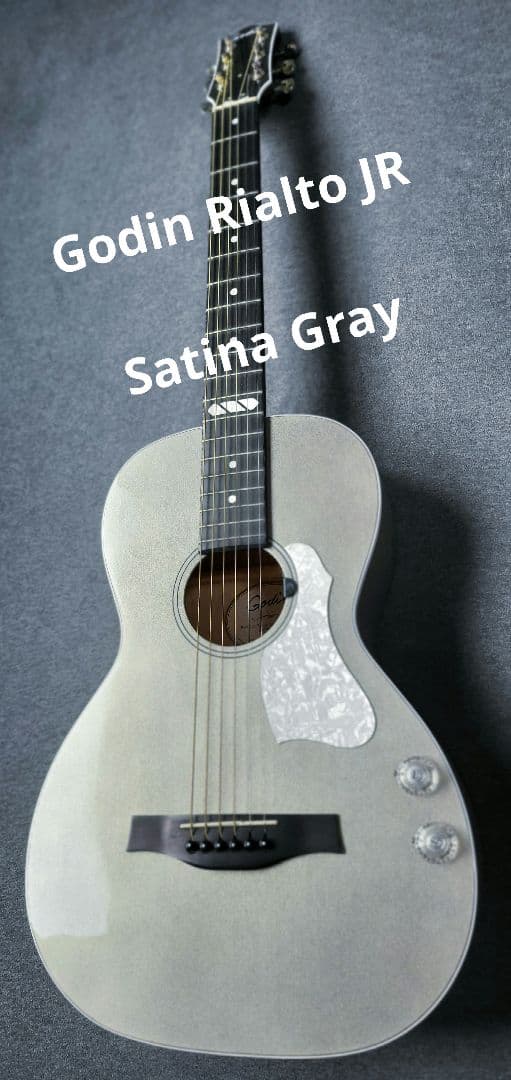 ギター Godin Rialto JR Satina Gray Godin Rialto JR Satina Gray HG Q-Discrete Acoustic-Electric Guitar