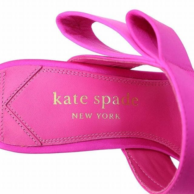 ケイトスペード ビアンカ ミュール スリッポン 23.0cm ピンク