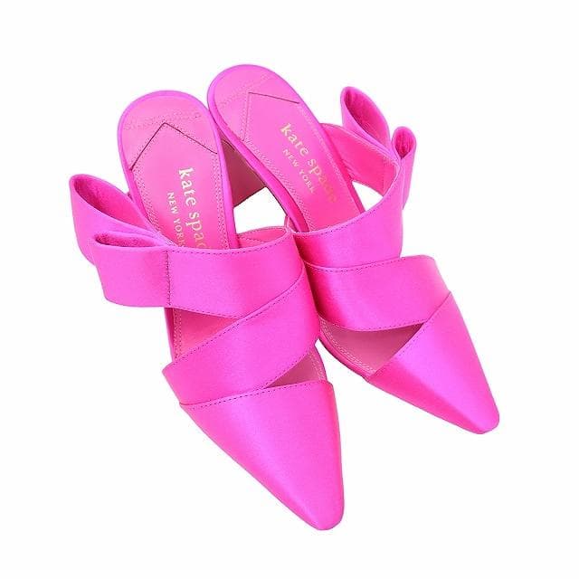 ケイトスペード ビアンカ ミュール スリッポン 23.0cm ピンク