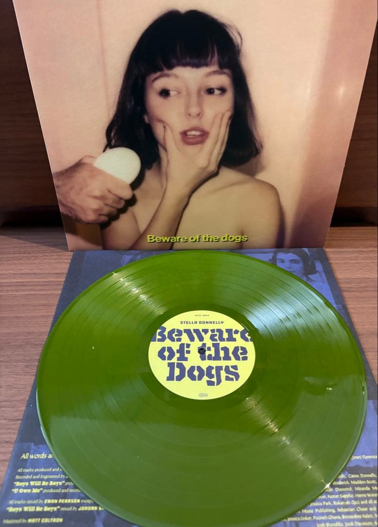 ステラ・ドネリー／Beware of the dogs限定グリーンカラー盤LP
