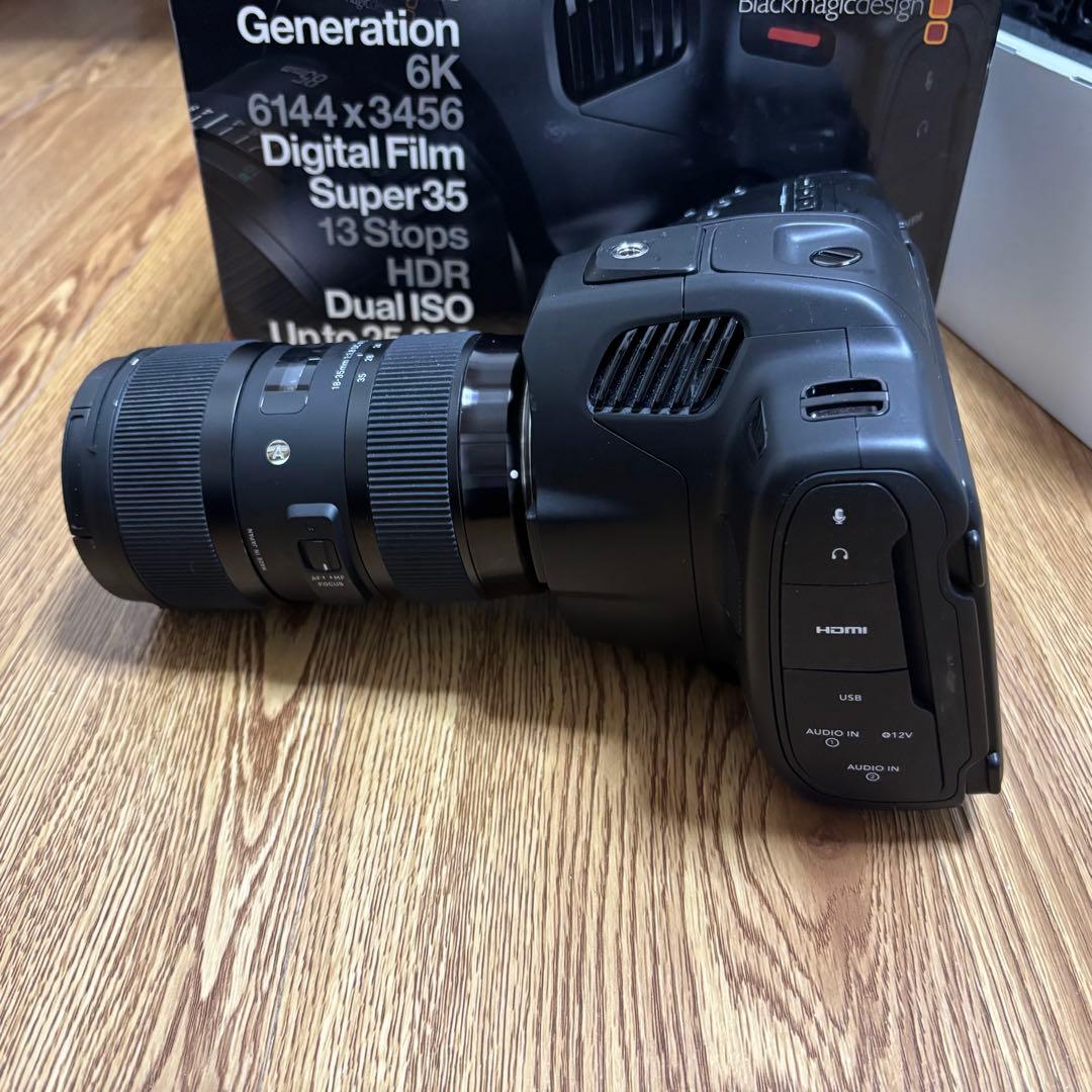 BMPCC6k pro ＋ レンズ＋リグ＋SSD＋バッテリー セット