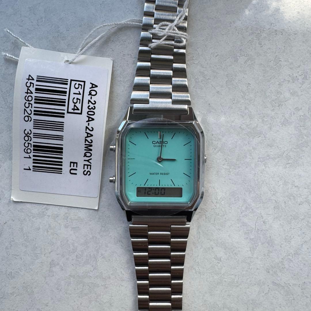 ピカチュウ様専用【新品未使用箱付き】CASIO AQ-230A-2A2 - メルカリ