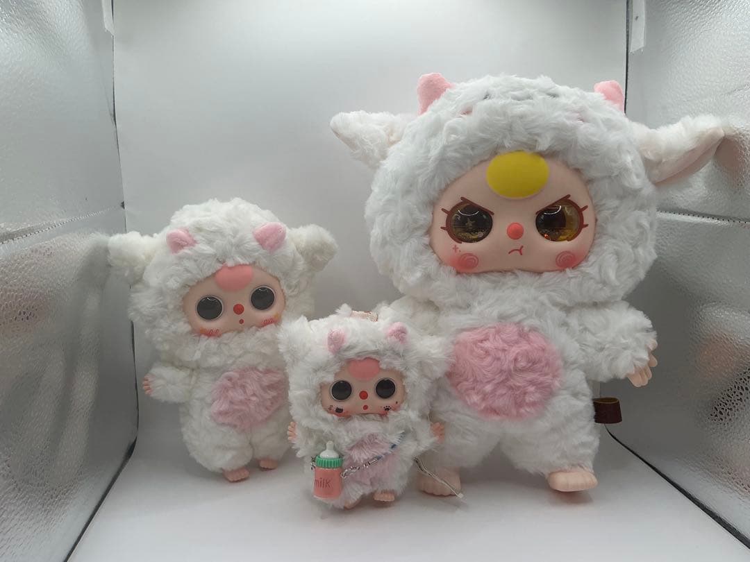 babythree ひつじ 羊 400% オイル目100% 80% セット babythree ひつじ 羊 400% オイル目100% 80% セット babythree ひつじ