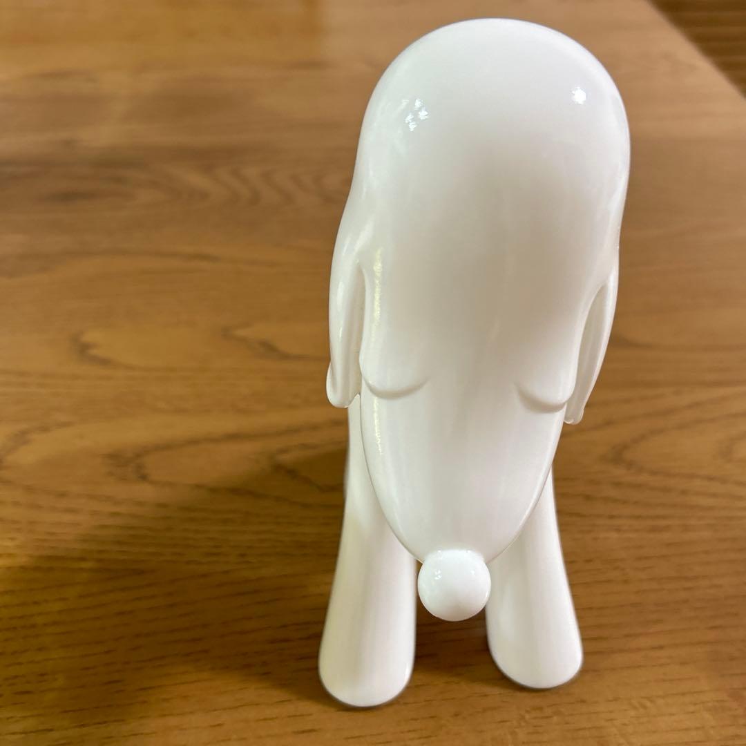 奈良美智】青森県立美術館限定「あおもり犬貯金箱」白 - メルカリ