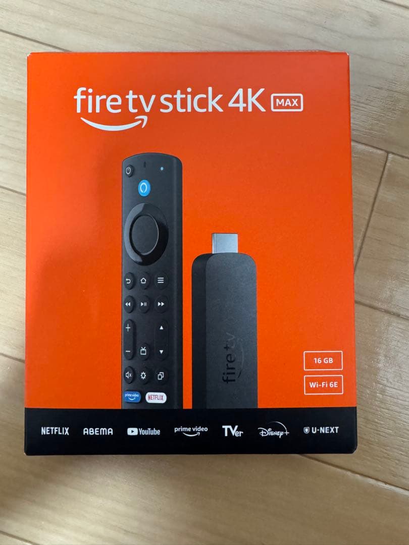 【新品未開封】FIRE TV stick 4k MAX 第2世代 amazon（アマゾン） Fire TV Stick 4K MAX マックス 第2世代 ブラック