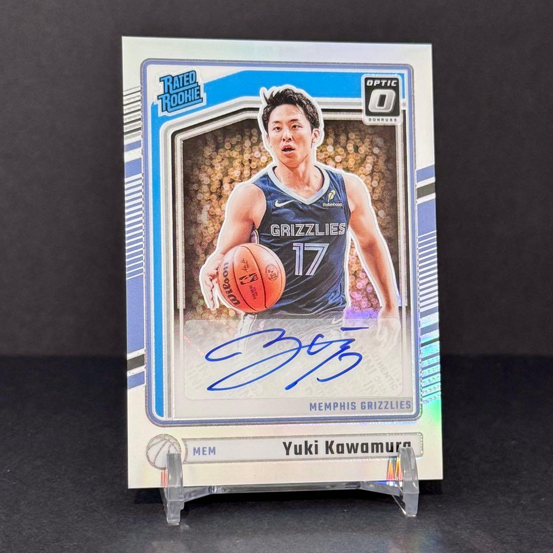 河村勇輝 サイン カード Donruss Optic Yuki Kawamura - メルカリ