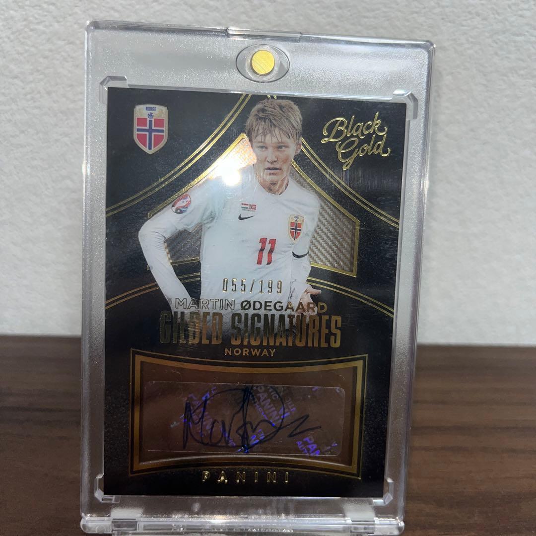 panini ウーデゴール　サッカーサインカード マルティン・ウーデゴール直筆サイン入りサッカーカード - Etsy 日本