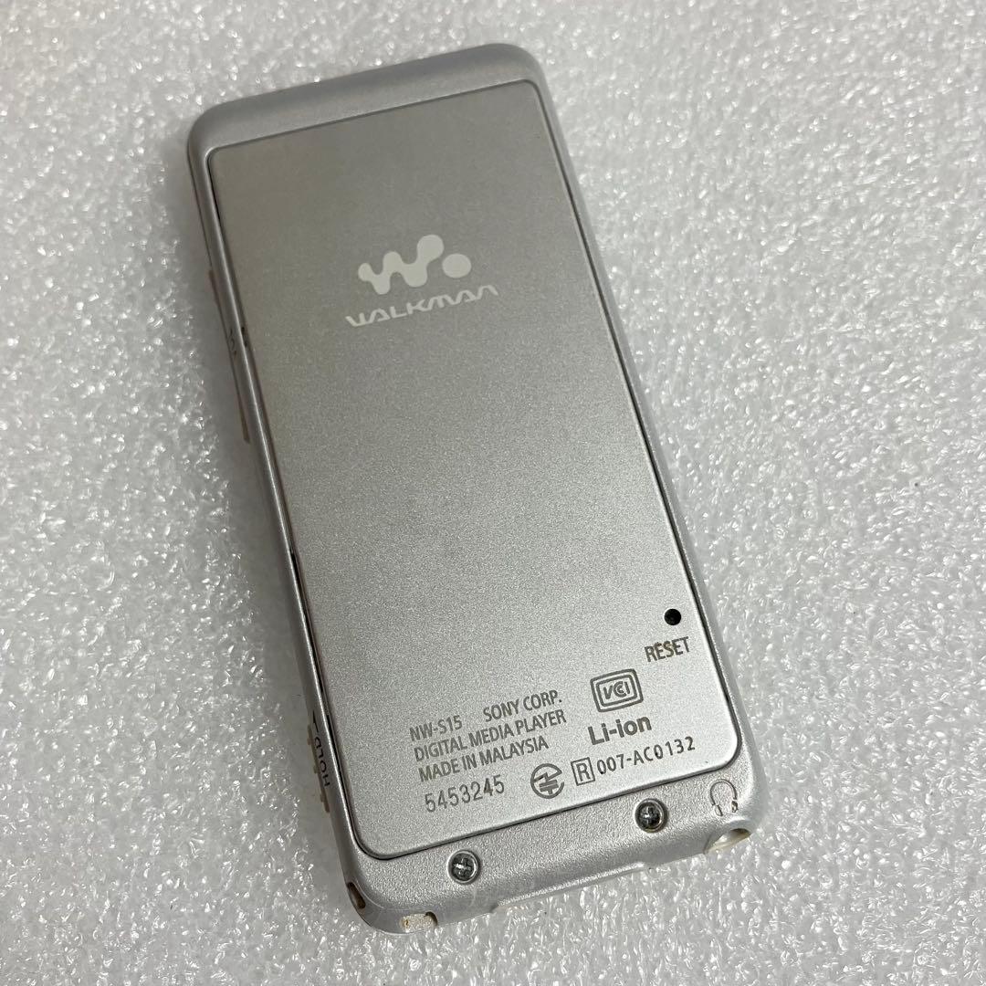 ディスプレイ バッテリ良好】 ソニー ウォークマン NW-S15 16GB 白
