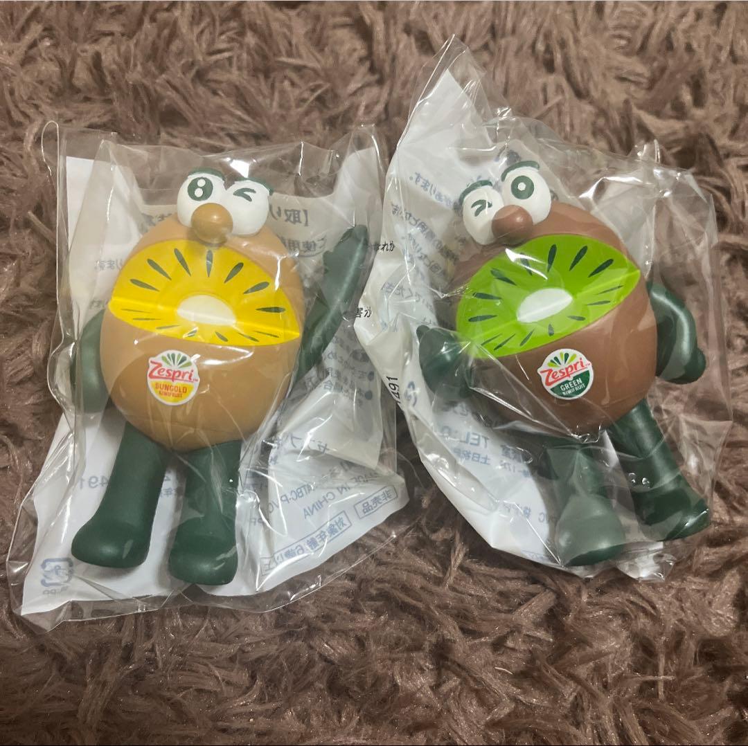 新品未開封 ゼスプリ キウイブラザーズ グリーンゴールド2体セット