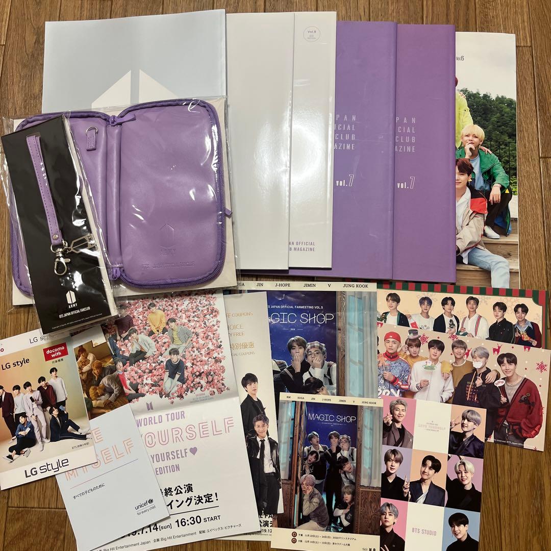 BTS ファンクラブマガジン6〜10セット - メルカリ