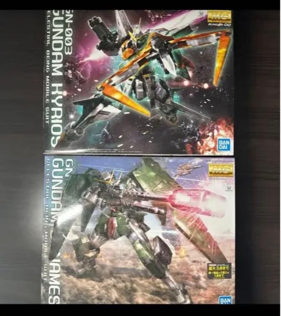 キュリオス&デュナメスmgセット ガンプラ MGガンダムキュリオス、MGガンダムデュナメスセット - メルカリ