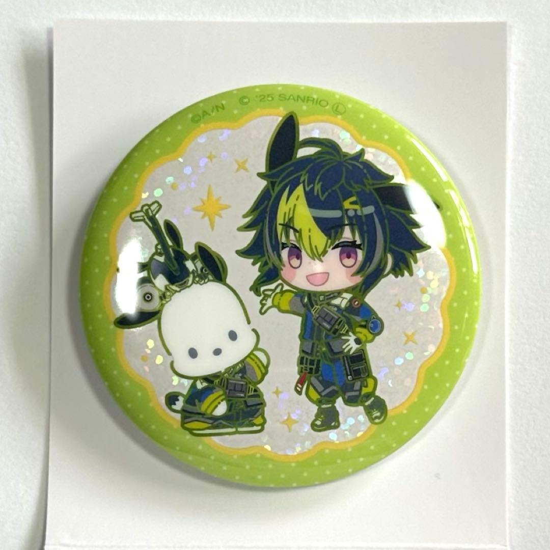 にじさんじ Dytica サンリオ 缶バッジ 伊波ライ 伊波ライ/デフォルメ>にじさんじ サンリオ Dytica コラボ 缶バッジ
