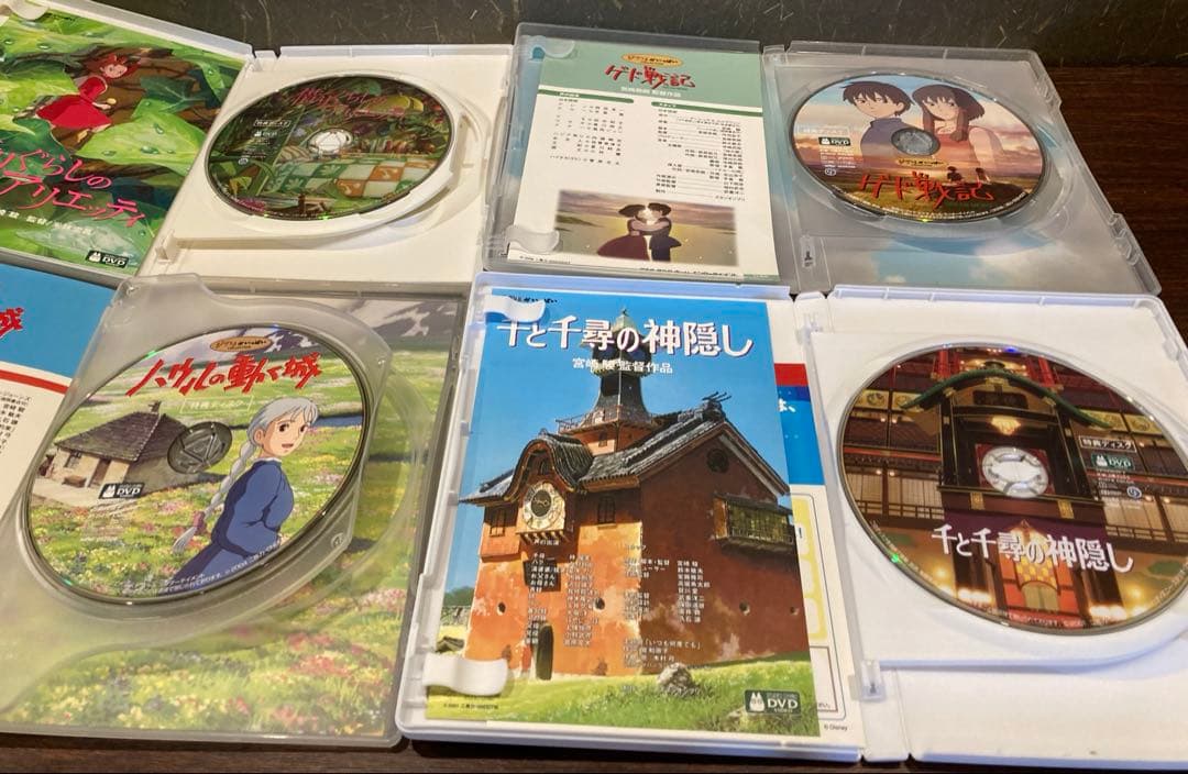 ジブリDVD特典ディスク8枚(新品未使用3枚あり) - メルカリ