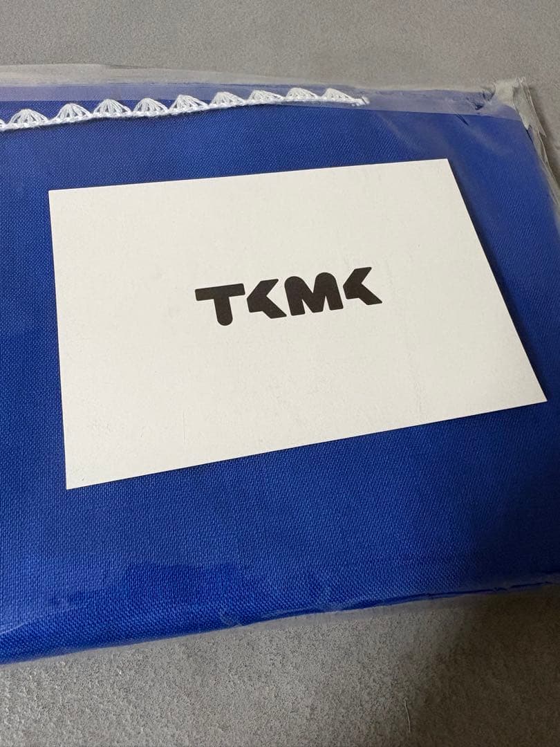 新品】【新作】⭐️エプロン⭐️タキマキ⭐️TAKIMAKI ブルー クロス付