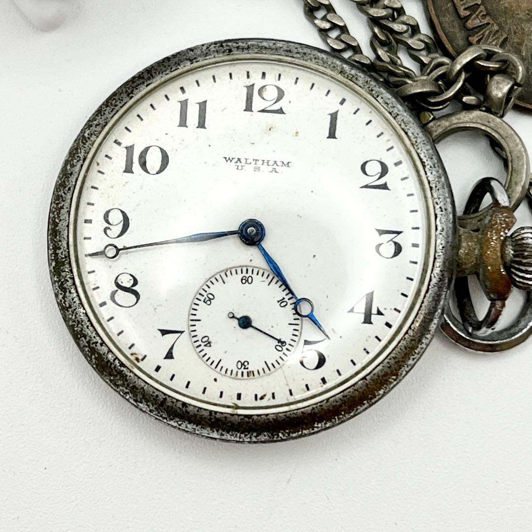 稼働品 ウォルサム WALTHAM 懐中時計 USA ヴィンテージ 希少品 - メルカリ